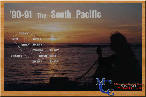 NH6RT Киоко Ямаками - Радиолюбительская экспедиция в Южный Пассифик 1990-91 годов - mcg-club.ru
