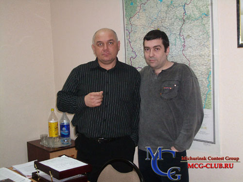 В рабочем кабинете UA3RJ в Тамбове - UA3RJ, RN3RQ - Неожиданные и незапланированные встречи членов MCG - Unplanned meetings of MCG members - mcg-club.ru