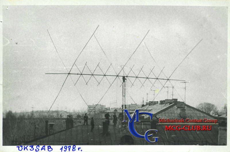 UK3SAB - 3 квадрата на 40 метров - 1978 год - Коллективная радиостанция Рязанского Радиотехнического Института РРТИ - UK3SAB - UA3KND - UK3SSB - UZ3SWB - RK3SWB - mcg-club.ru