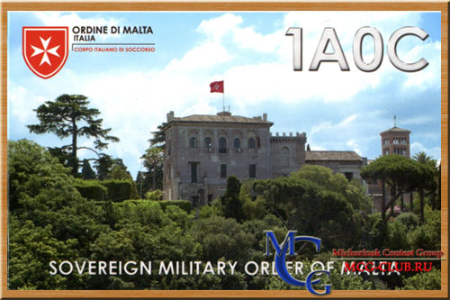 1A Военный мальтийский орден - Sovereign Military Order of Malta - Экспедиции в Военный мальтийский орден и образцы полученных QSL - Военный мальтийский орден в LotW - 1A0KM - 1A3A - 1A4A - 1A0C - mcg-club.ru