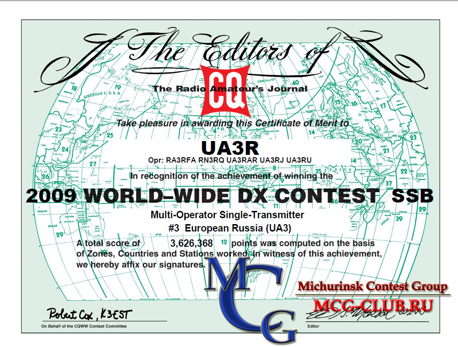Положение о соревнованиях CQ Worldwide DX Contest (CW, SSB, RTTY) - CQ WW DX Contest rules - MCG-club.ru
