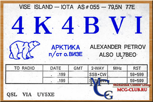 AS-055 - Vize Island - остров Визе - 4K4/UA0KBZ - 4K4BVI - 4K4CDE - UA0B/UA9CDE - UA0BCO - UA0KBZ/0 - UA1PBA/0 - UA4RX/0 - mcg-club.ru